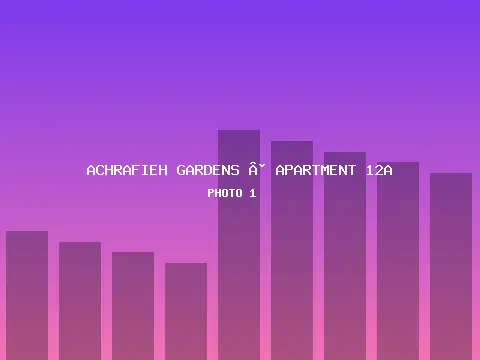 Apartment 12A 1
